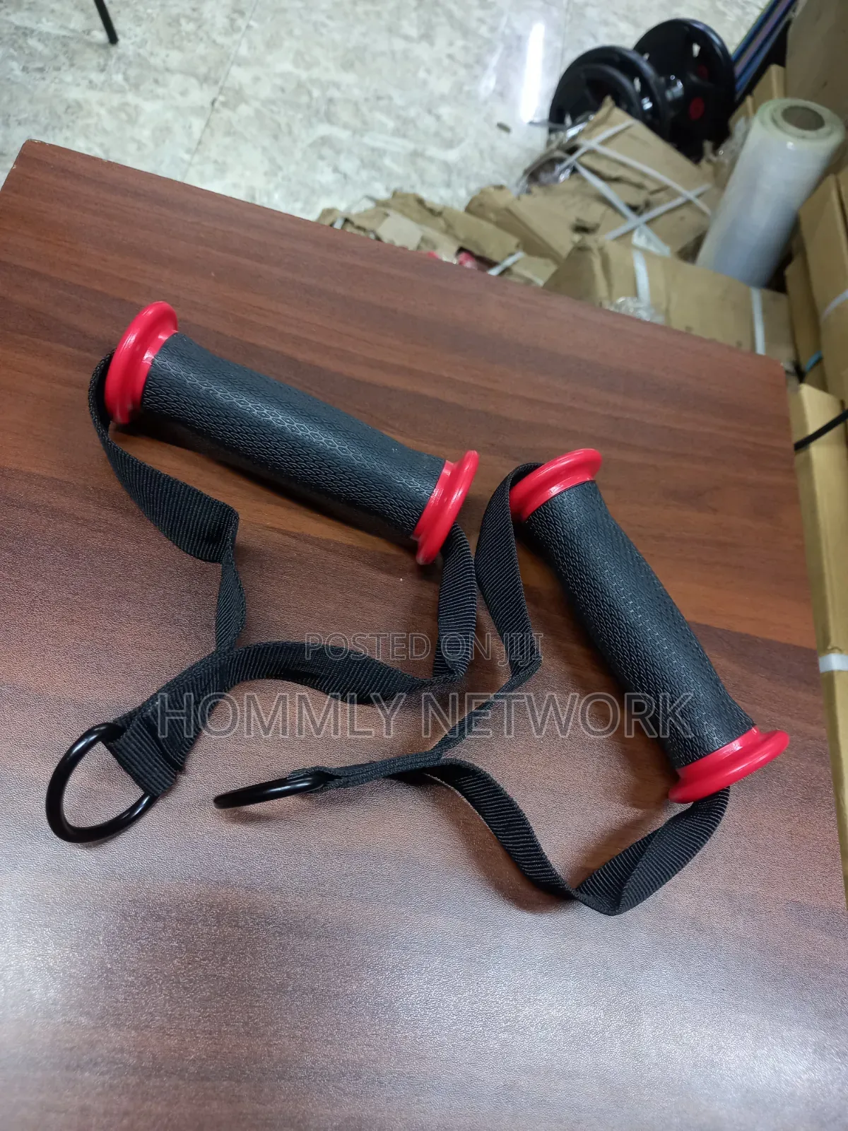 Exercise Cable Machine Attachment Handles Grips Fitness Strap