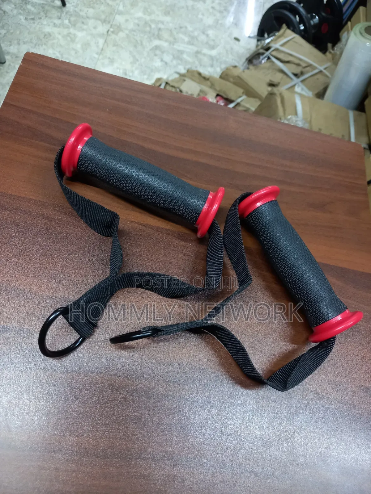 Exercise Cable Machine Attachment Handles Grips Fitness Strap
