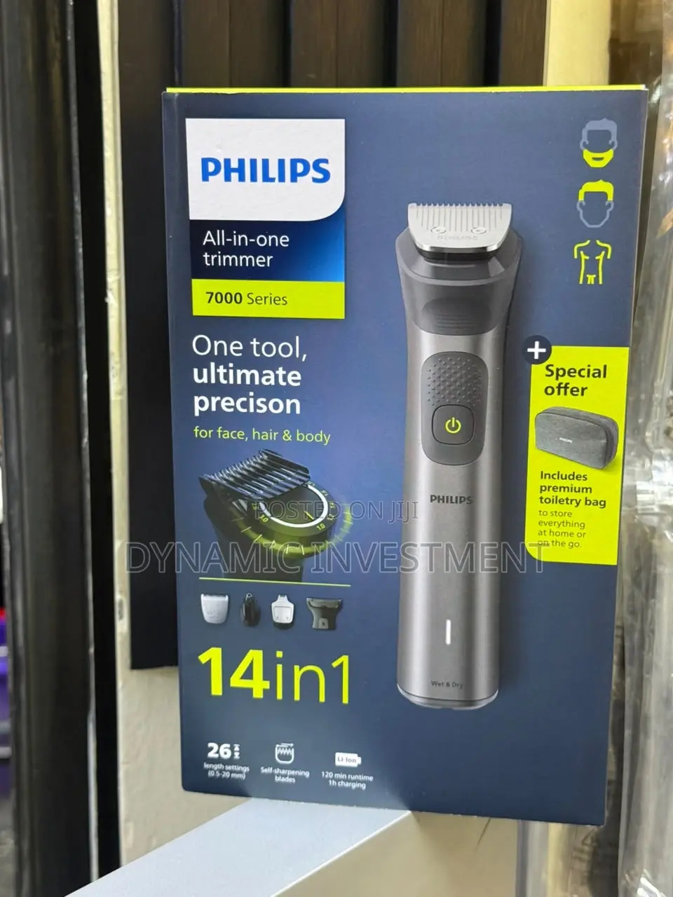 Philips All-in-One Trimmer 14-in-1, for Face,Head and Body MG7940/75
