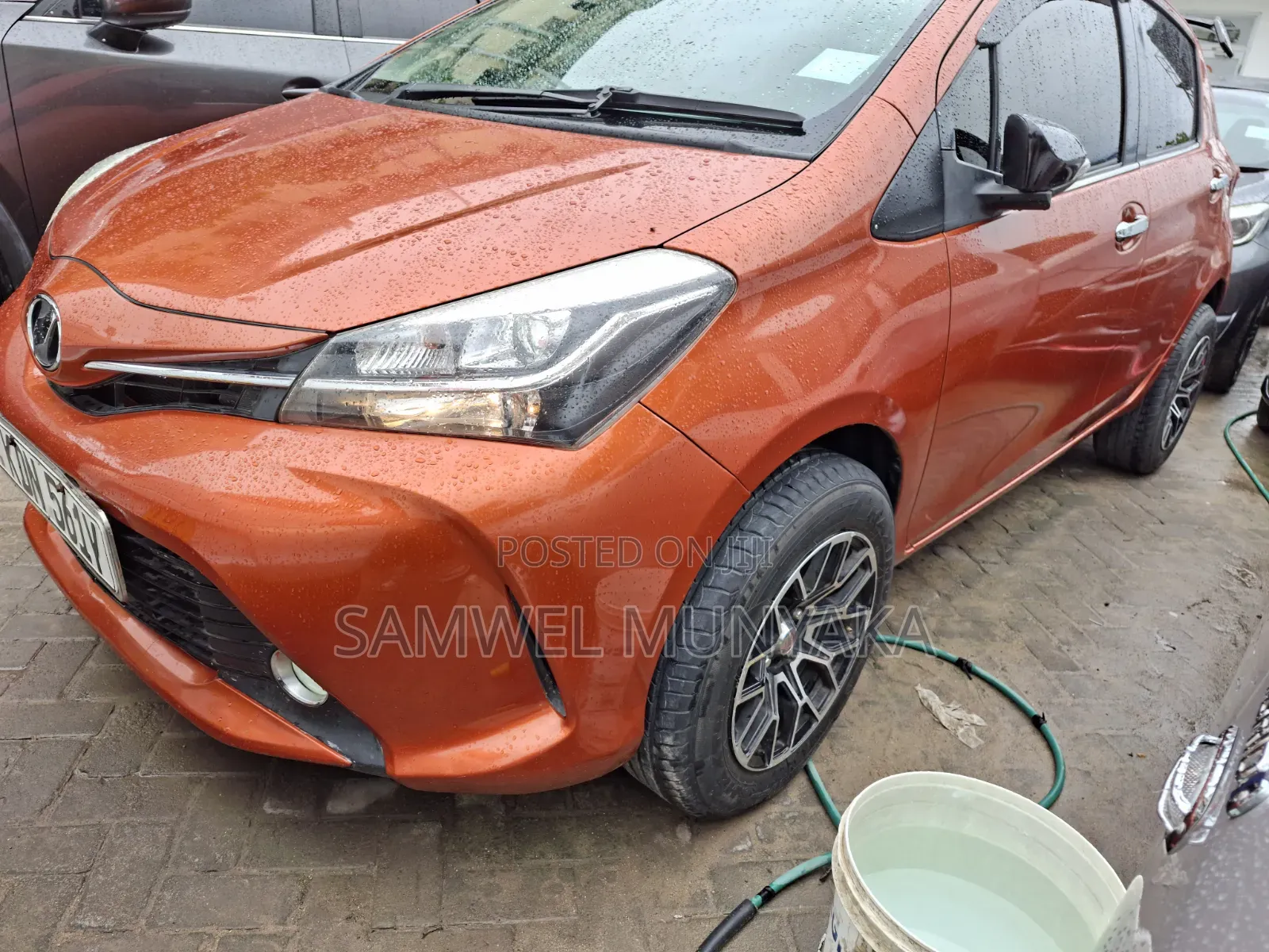 Toyota Vitz 1.3 FWD 3dr 2017 Orange