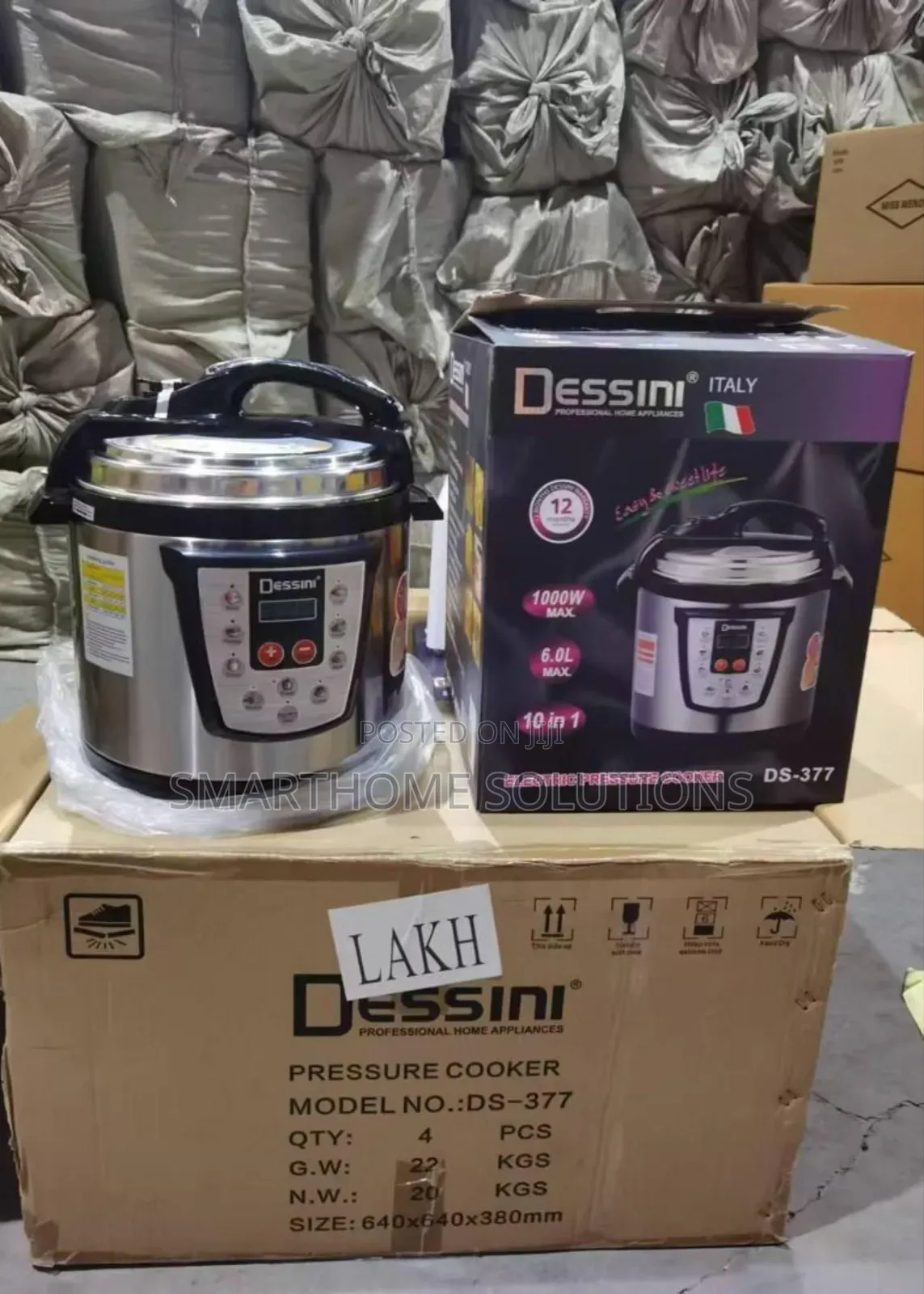 6litres Dessini Pressure Cooker