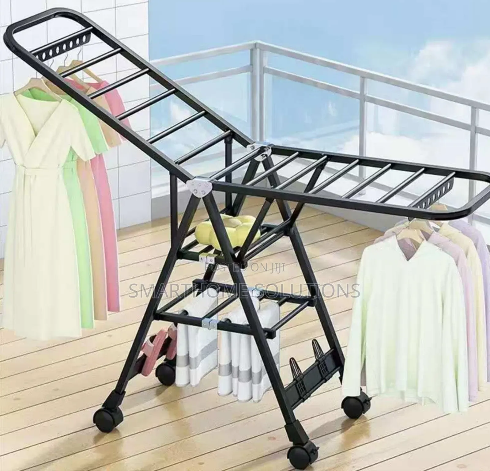Heavy-Duty Clothes Dryer Rack