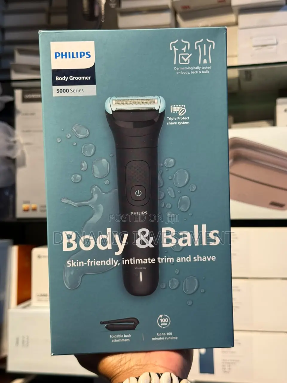Philips Series 5000 Shaver and Groomer for Back Body & Private Parts