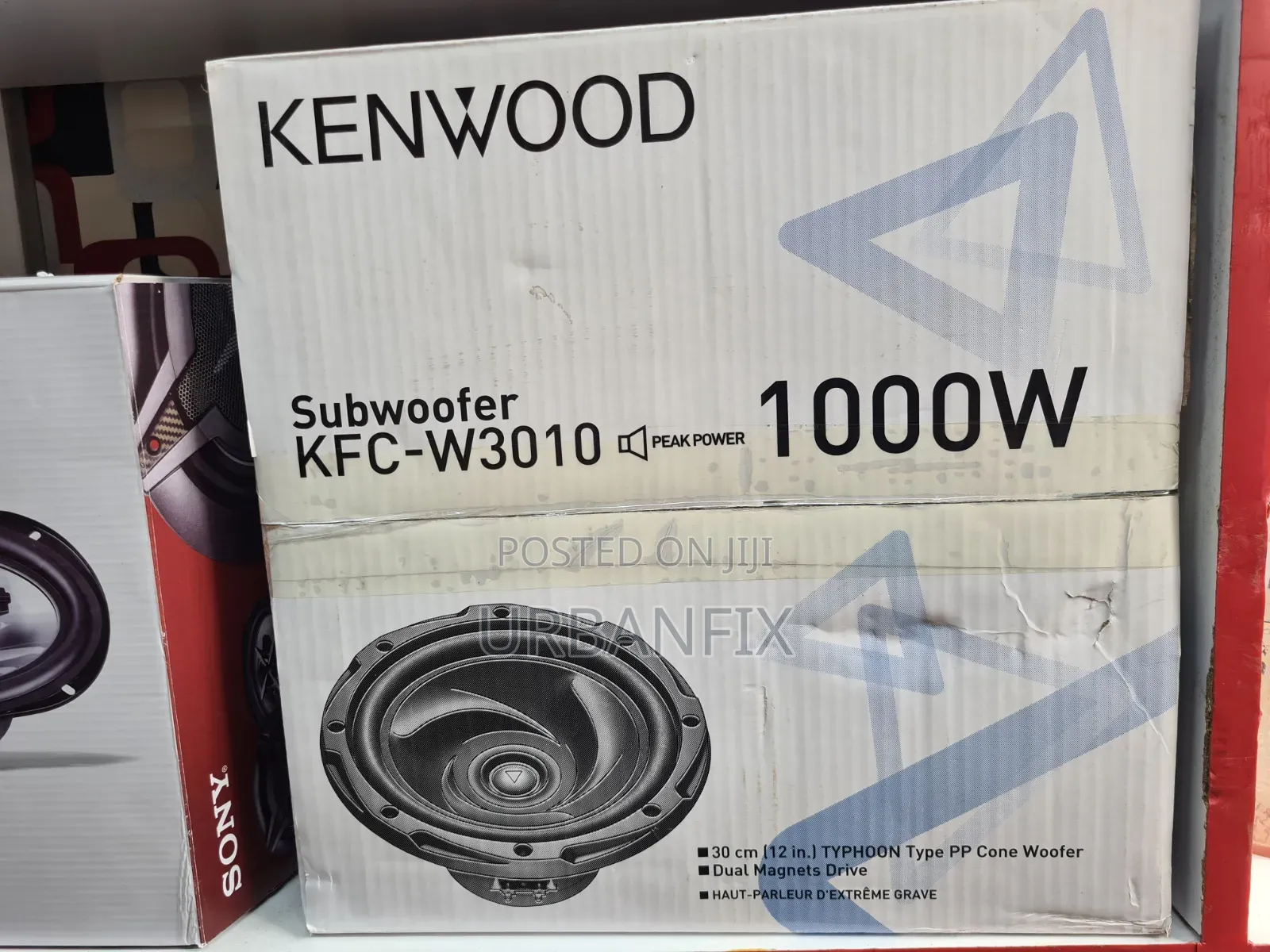 Kenwood 1000watts Double Magnet Subwoofer
