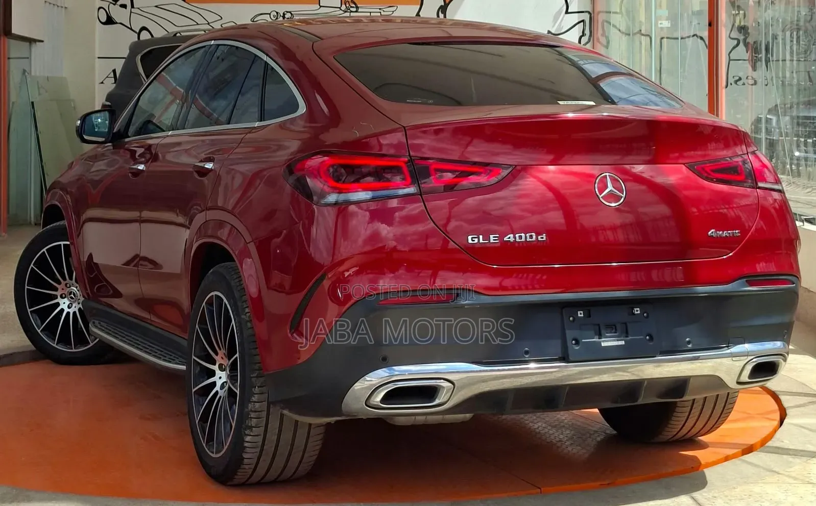 Mercedes-Benz GLE-Class 2019 Red