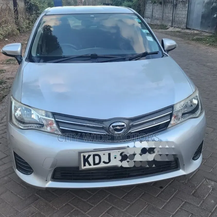 Toyota Axio 2014 Silver