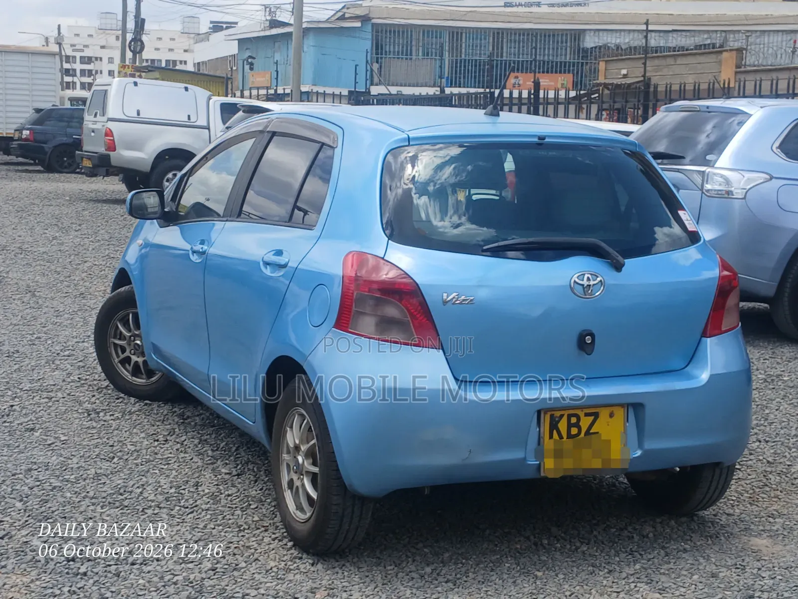 Toyota Vitz 2007 Blue