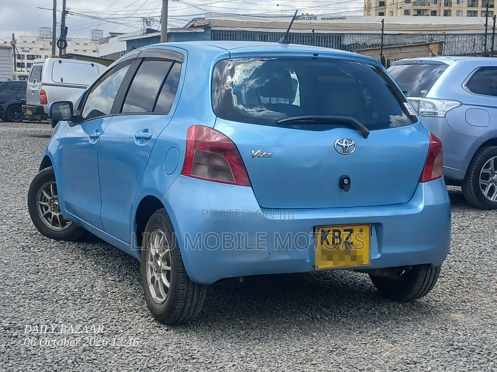 Toyota Vitz 2007 Blue