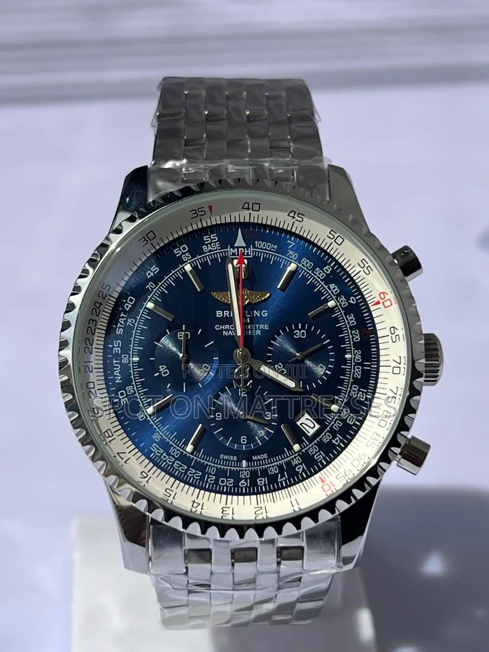 Confidence Booster! High Quality Breitling Watch for Gents. We Deliver