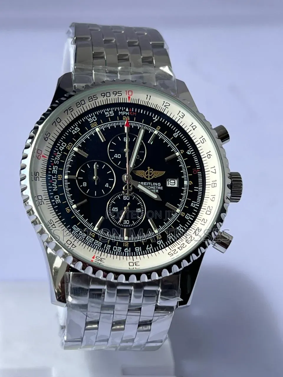 Confidence Booster! High Quality Breitling Watch for Gents. We Deliver