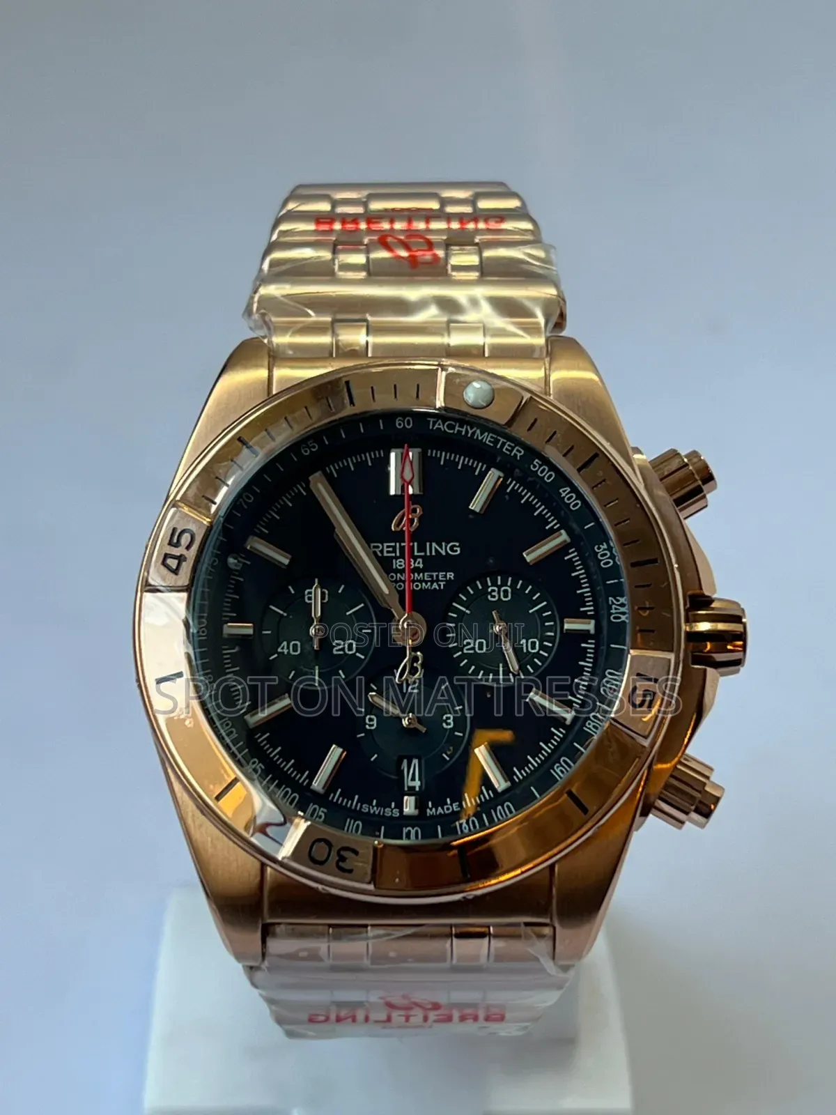 Confidence Booster! High Quality Breitling Watch for Gents. We Deliver