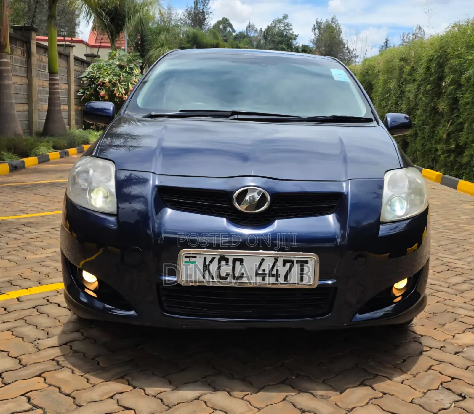 Toyota Auris 2008 Blue