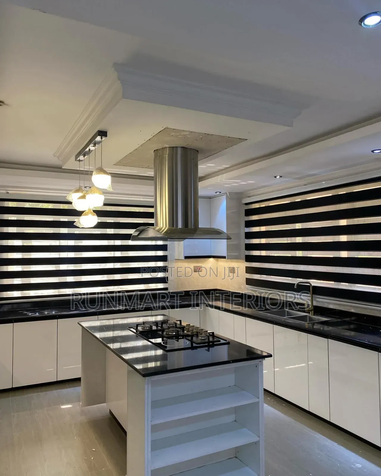 Kitchen Zebra Blinds
