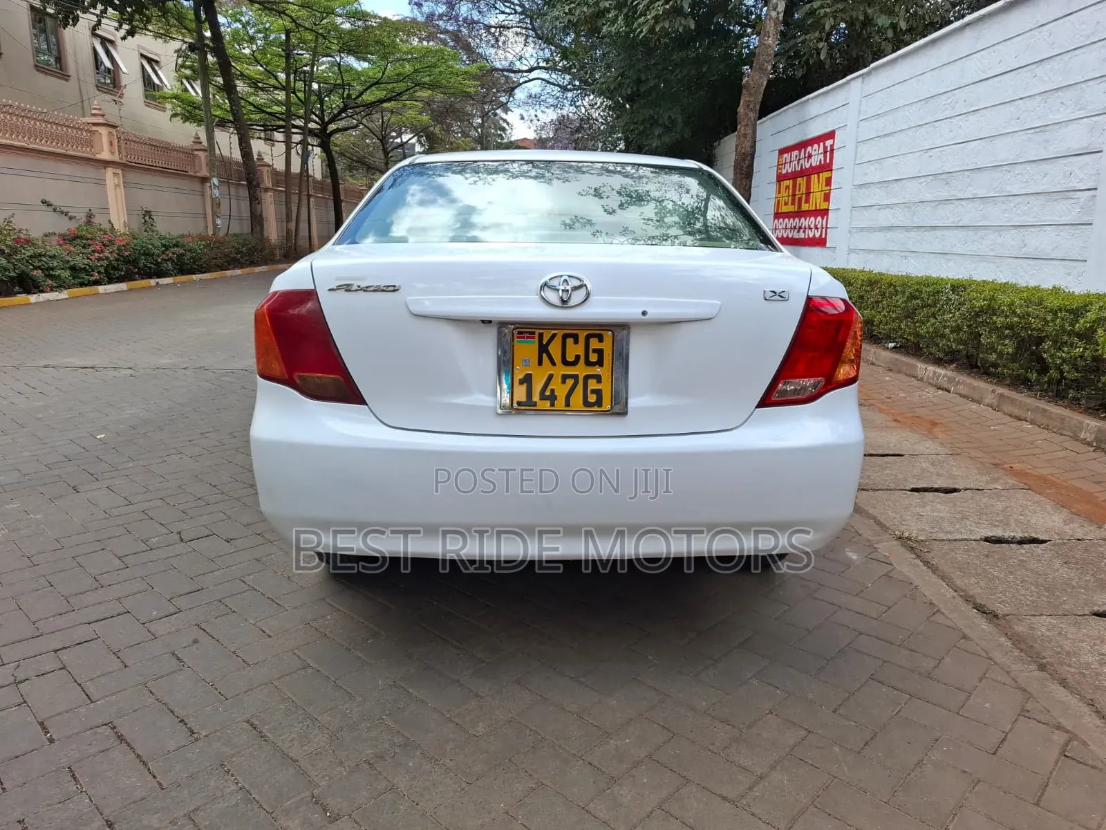 Toyota Axio 1.5 X 2WD 2009 White