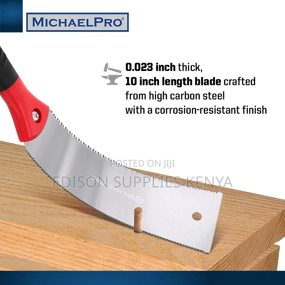 Japanese Hand Saw 12 Inch Tolsen Double Edge Pull Saw for Flush Cut