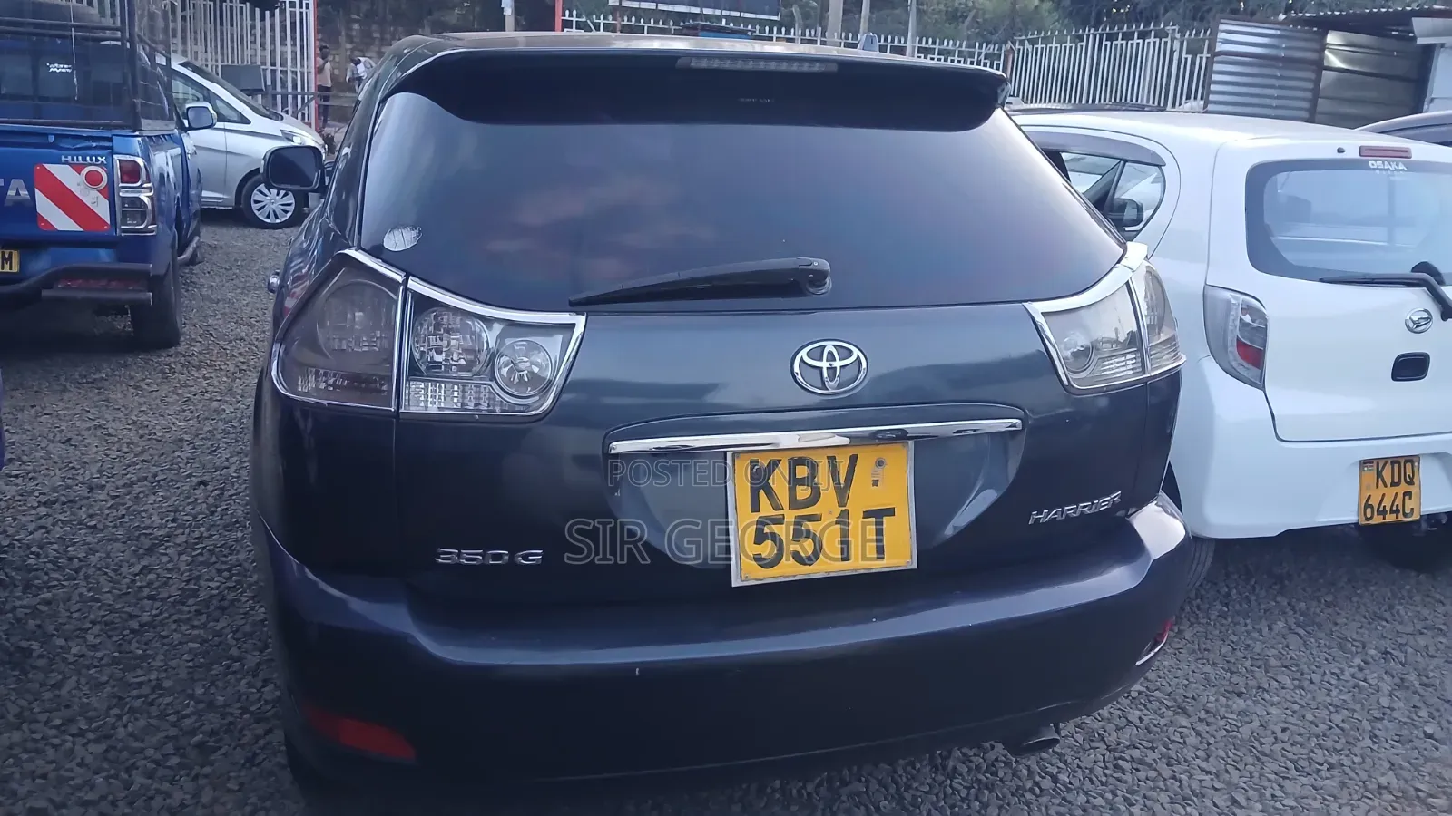 Toyota Harrier 2006 Blue