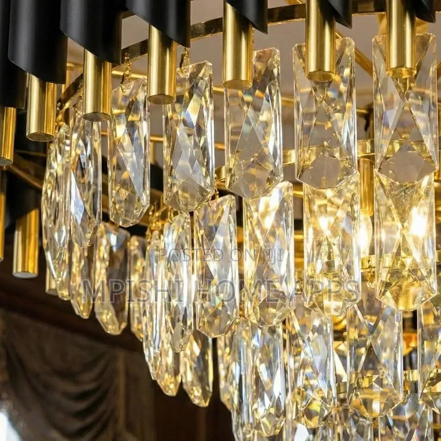 Luxury 2-in-1 Crystal Fandelier Ceiling Fan