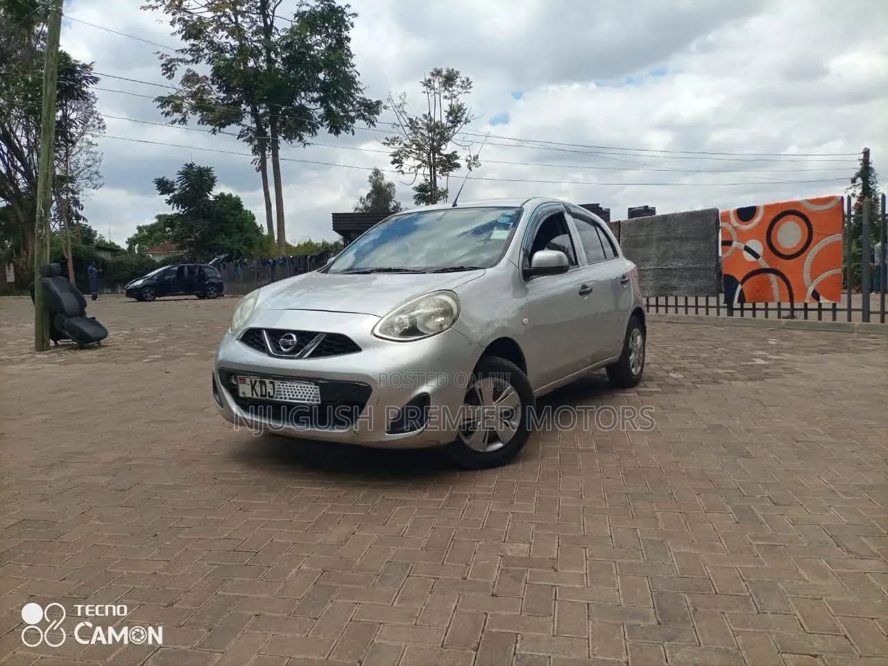Nissan March 2015 Silver
