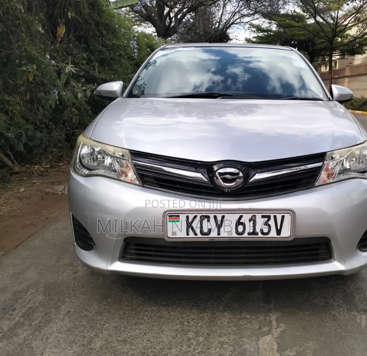 Toyota Corolla Fielder 2013 Silver