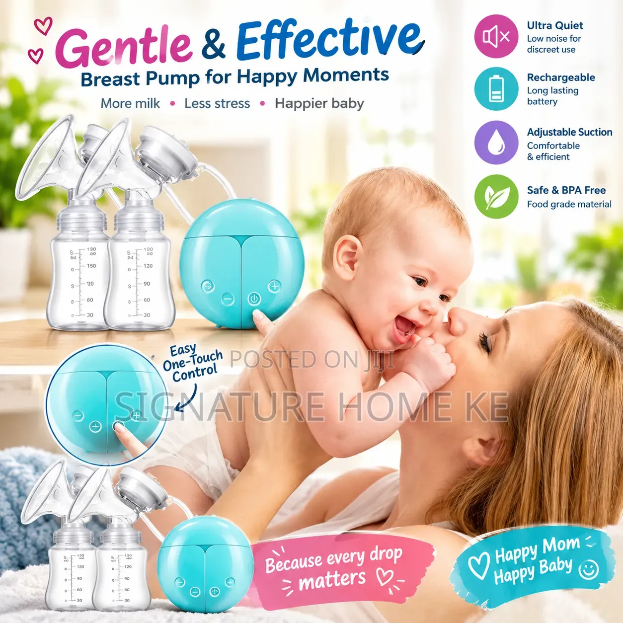 Double Electric Breast Milk Pump