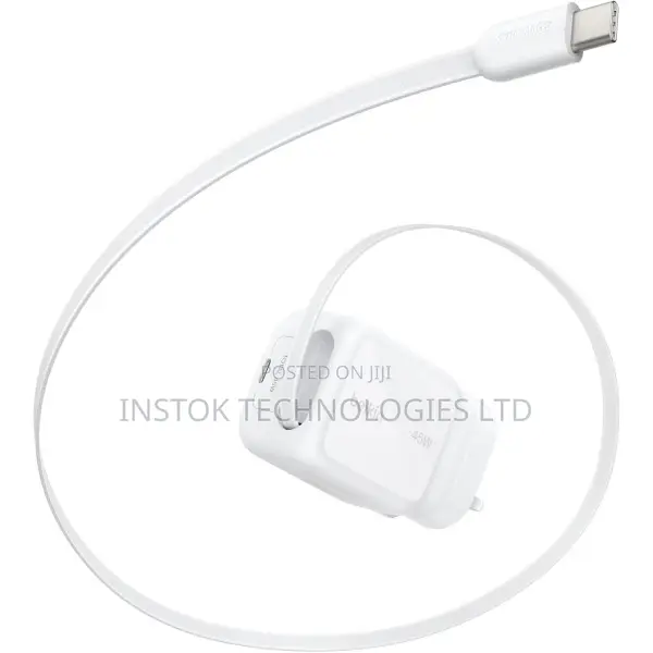 Belkin UltraCharge Retractable GaN Wall Charger 45W