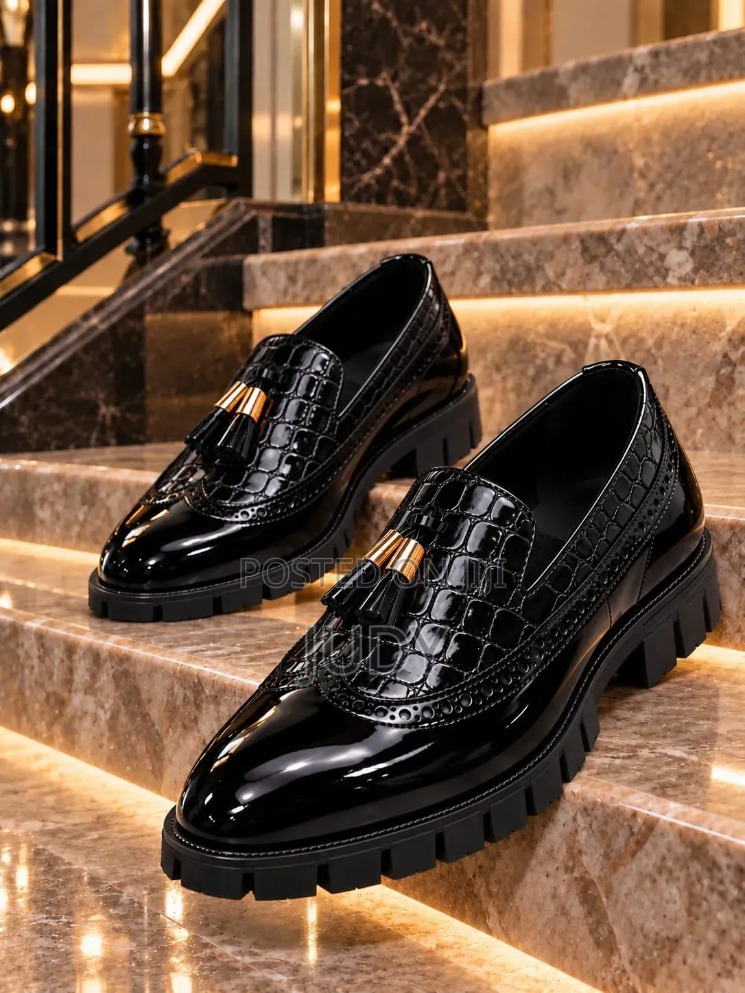 New Trendy Wetlook Shoes
