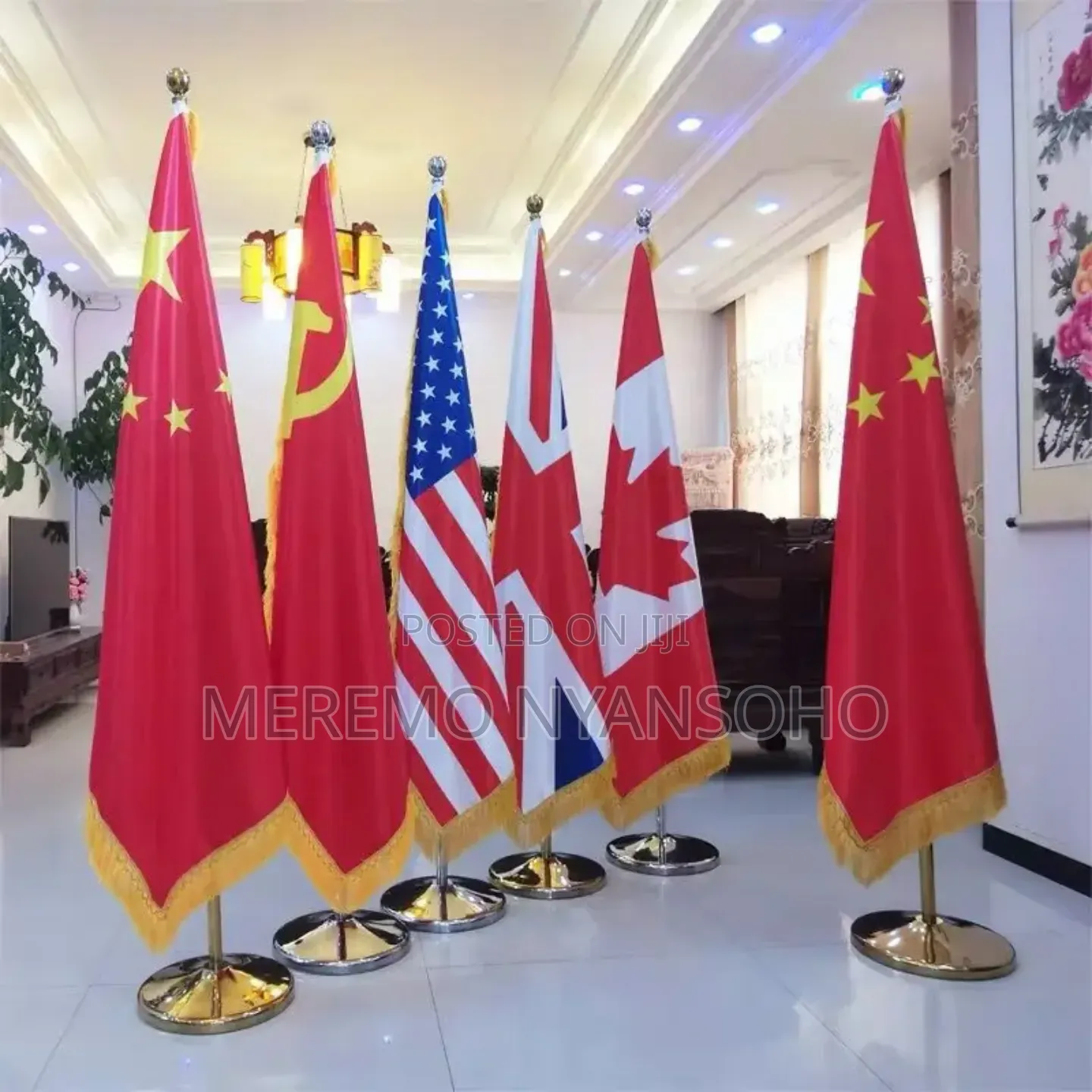 Executive Premium Flag Poles With Flags