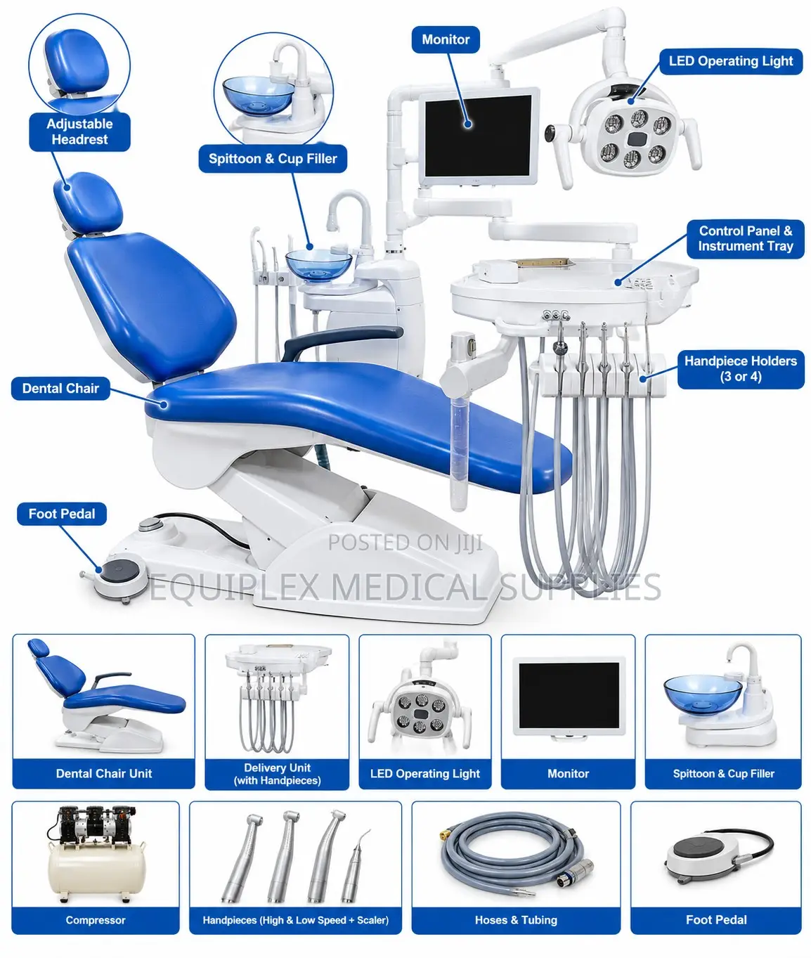 Complete Dental Unit for Dental Treatment
