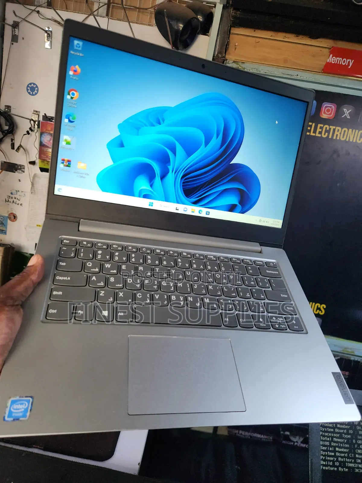 Laptop Lenovo Ideapad 3-14IIL05 4GB Intel Celeron HDD+SSD 500GB