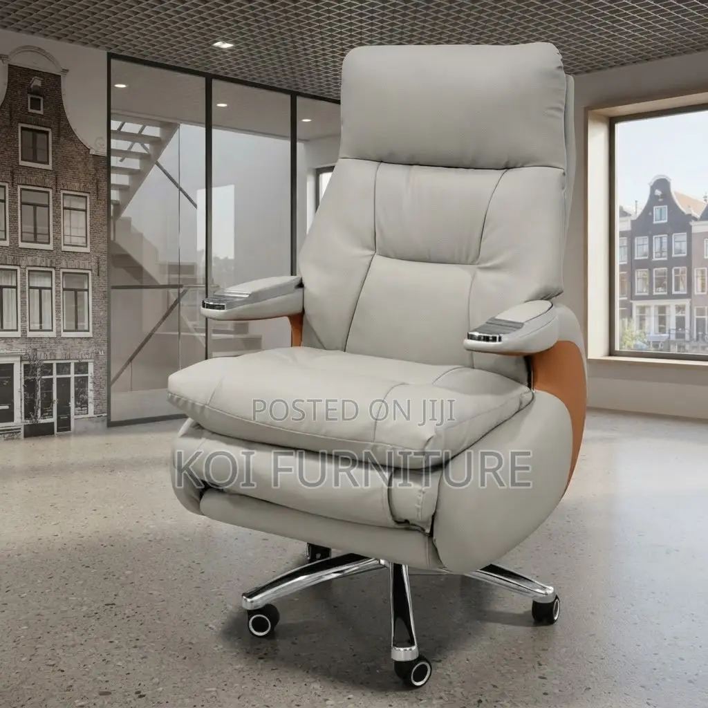 Office Chairs; High Back Directors Executive Leather Chair