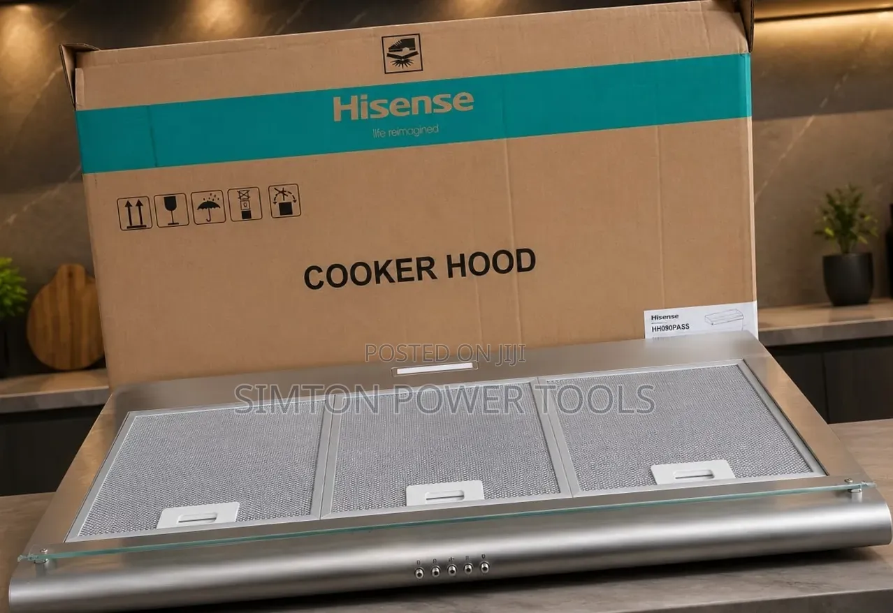 Hisense 90cm Under Cabinet Cooker Hood (Model: HHO90PASS)