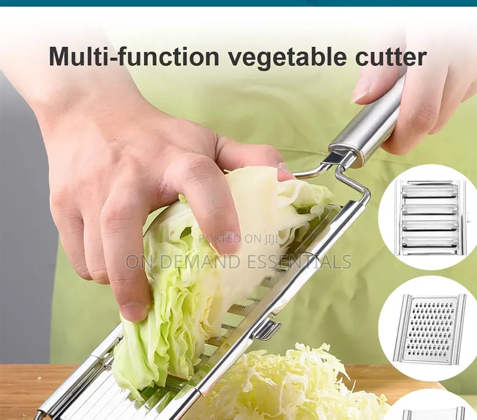 3 in 1 Vegetable Slicer Multi-Purpose Grater Cutter Peeler