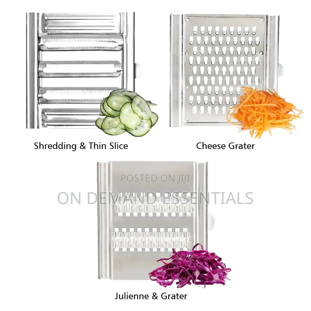 3 in 1 Vegetable Slicer Multi-Purpose Grater Cutter Peeler