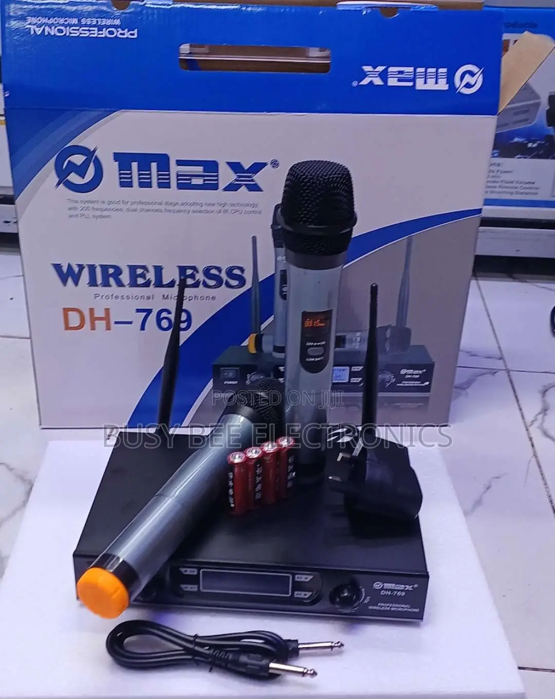 Omax Max Wireless Microphone Max Dh-769