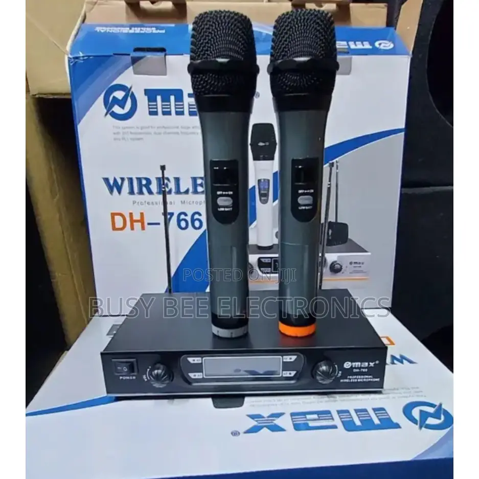 Omax Max Wireless Microphone Max Dh-769