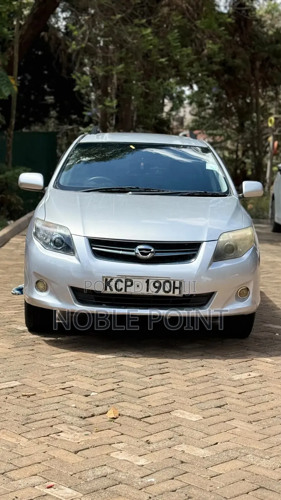 Toyota Corolla Fielder 2010 Silver