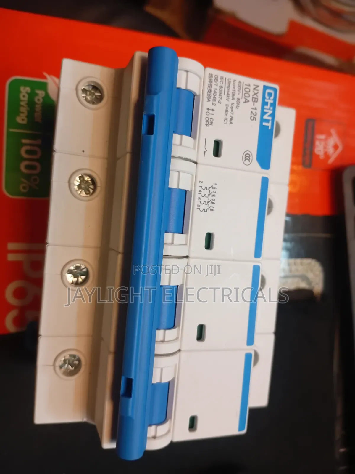 Circuit Breaker 4pole 100A Din Rail Mount MCB