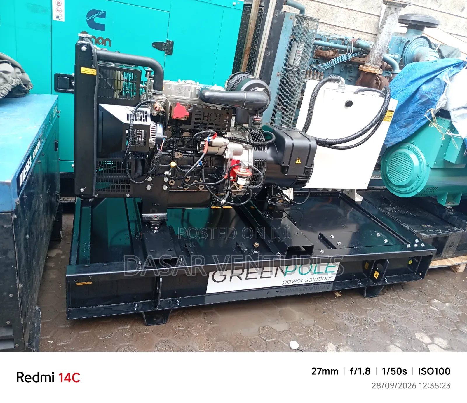 Perkins Generator 20kva Brand New