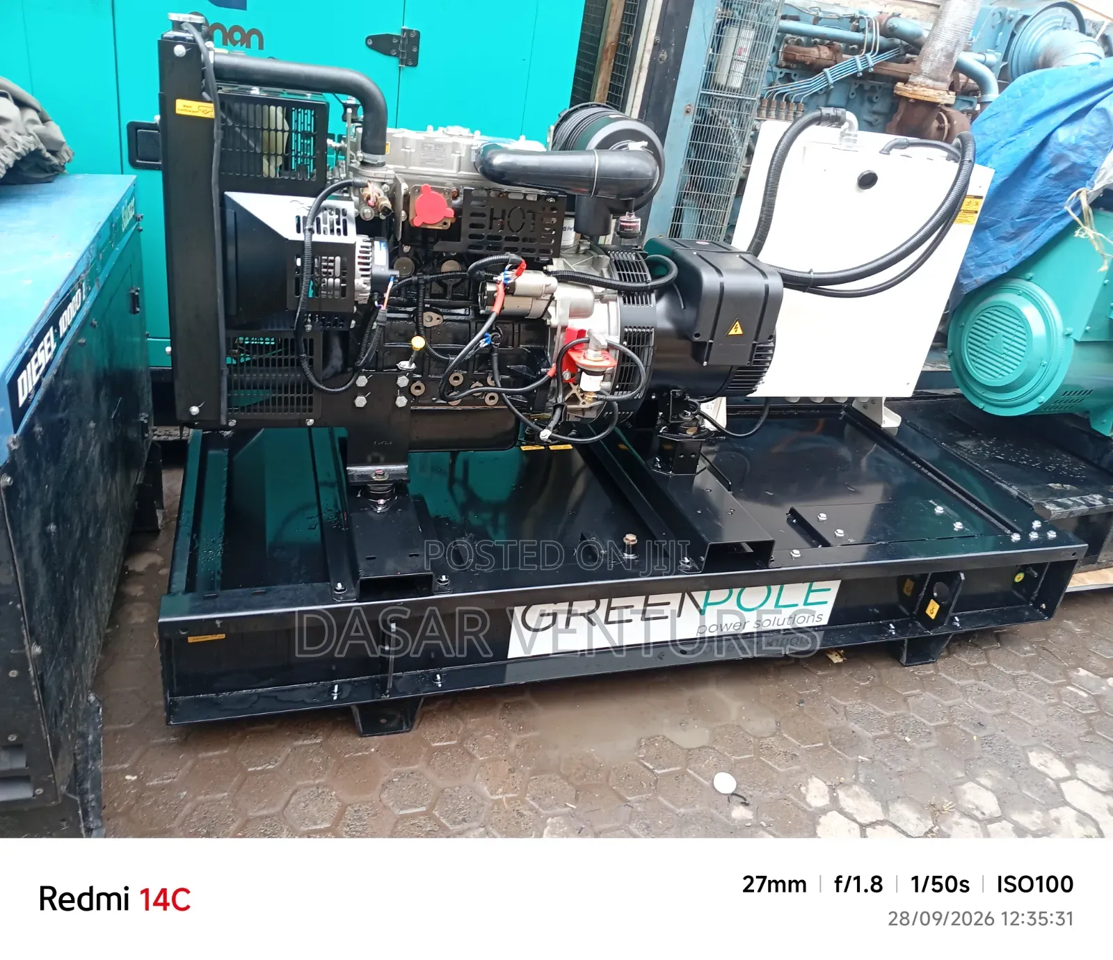 Perkins Generator 20kva Brand New