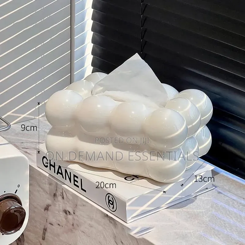 Luxurious Bubble Design Tissue Box