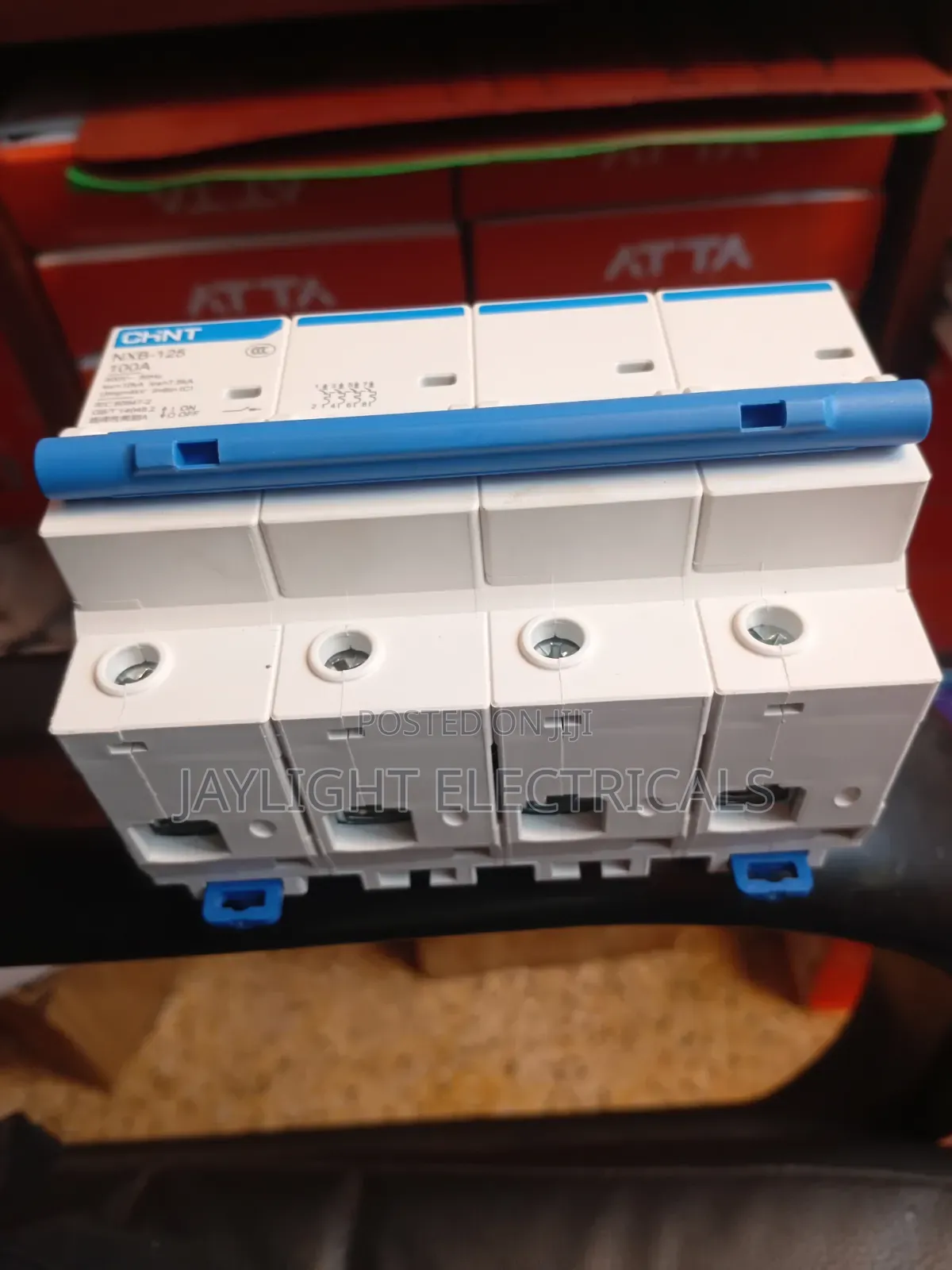 Mini Circuit Breaker DC 4Pole Electrical MCB 100A