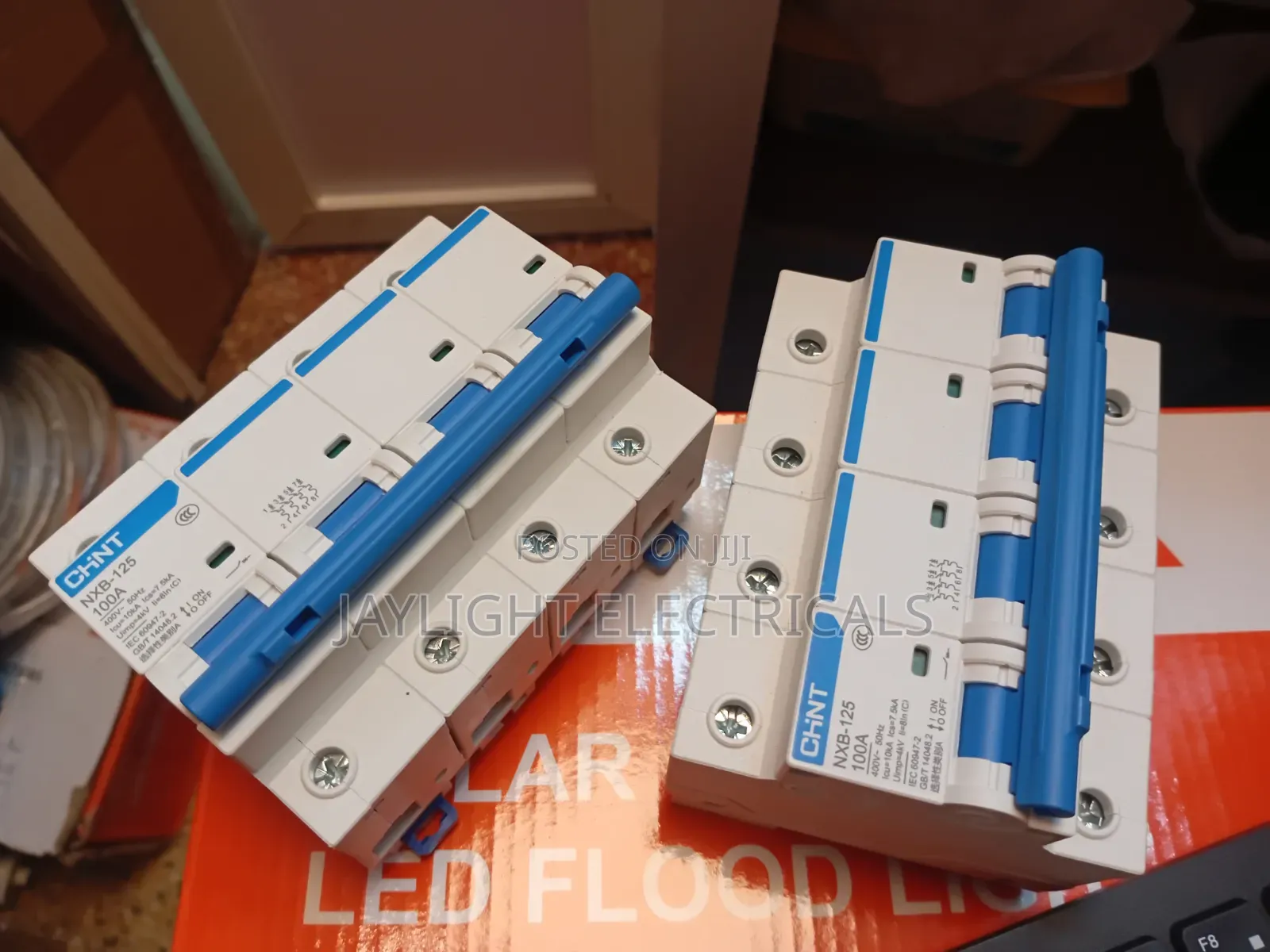 4P MCB Four Pole Circuit Breaker 400V 100A