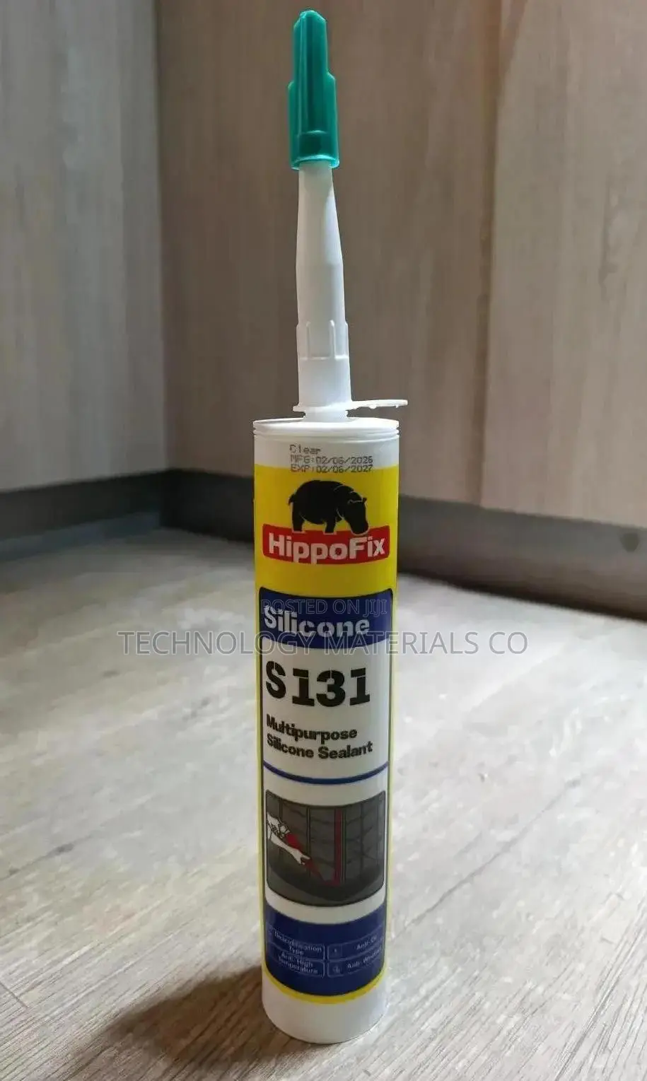 HippoFix SI31 Multipurpose Silicone Sealant(CLEAR) – High Performance