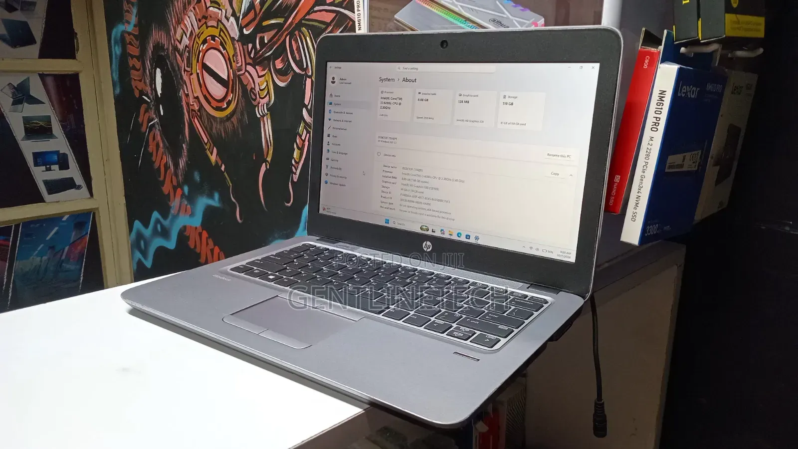 Laptop HP EliteBook 820 G3 8GB Intel Core i5 SSD 128GB