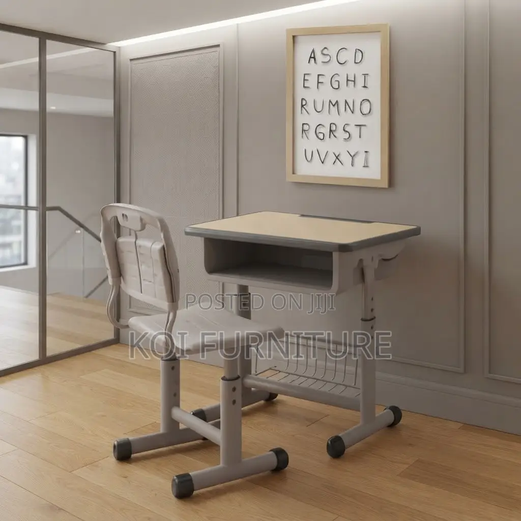 Home Desk; Ergonomic Classical Kids Desk Chair Set