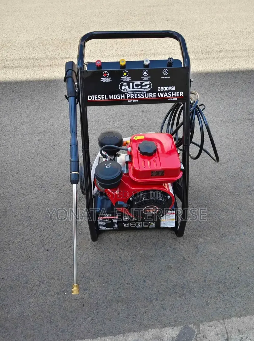 Commercial Diesel High Pressure Washer (AICO Brand)