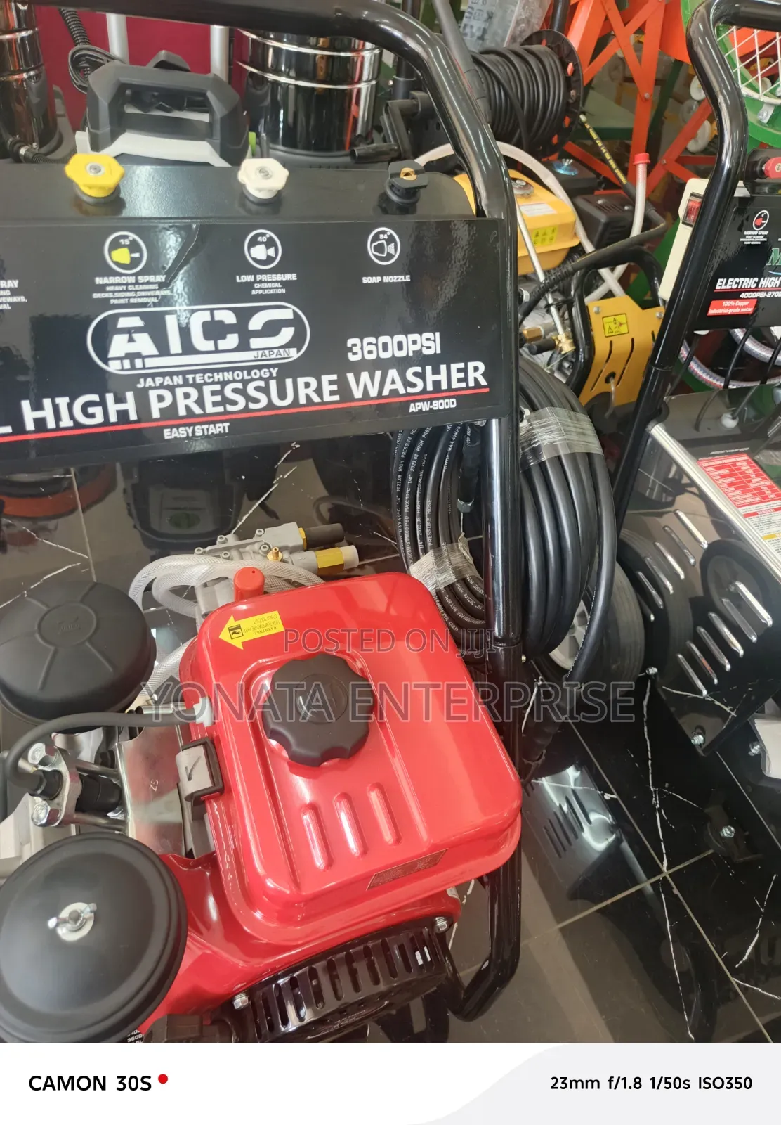 Commercial Diesel High Pressure Washer (AICO Brand)