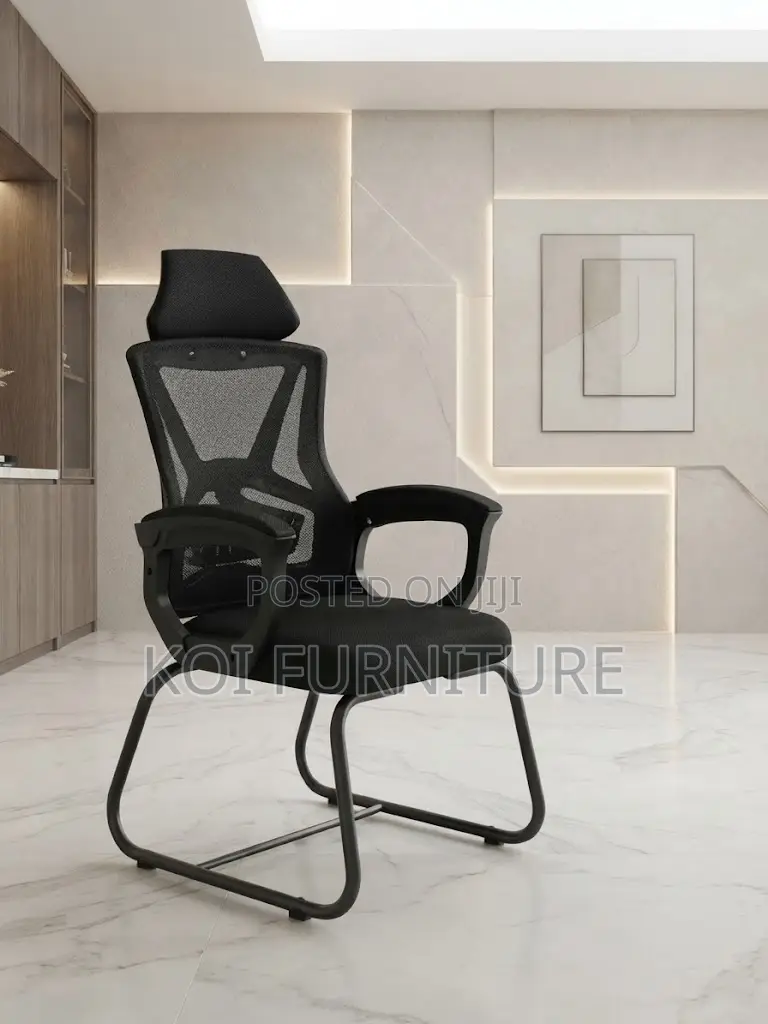 Office Chairs; Ergonomic Office Seat With Mesh Backrest