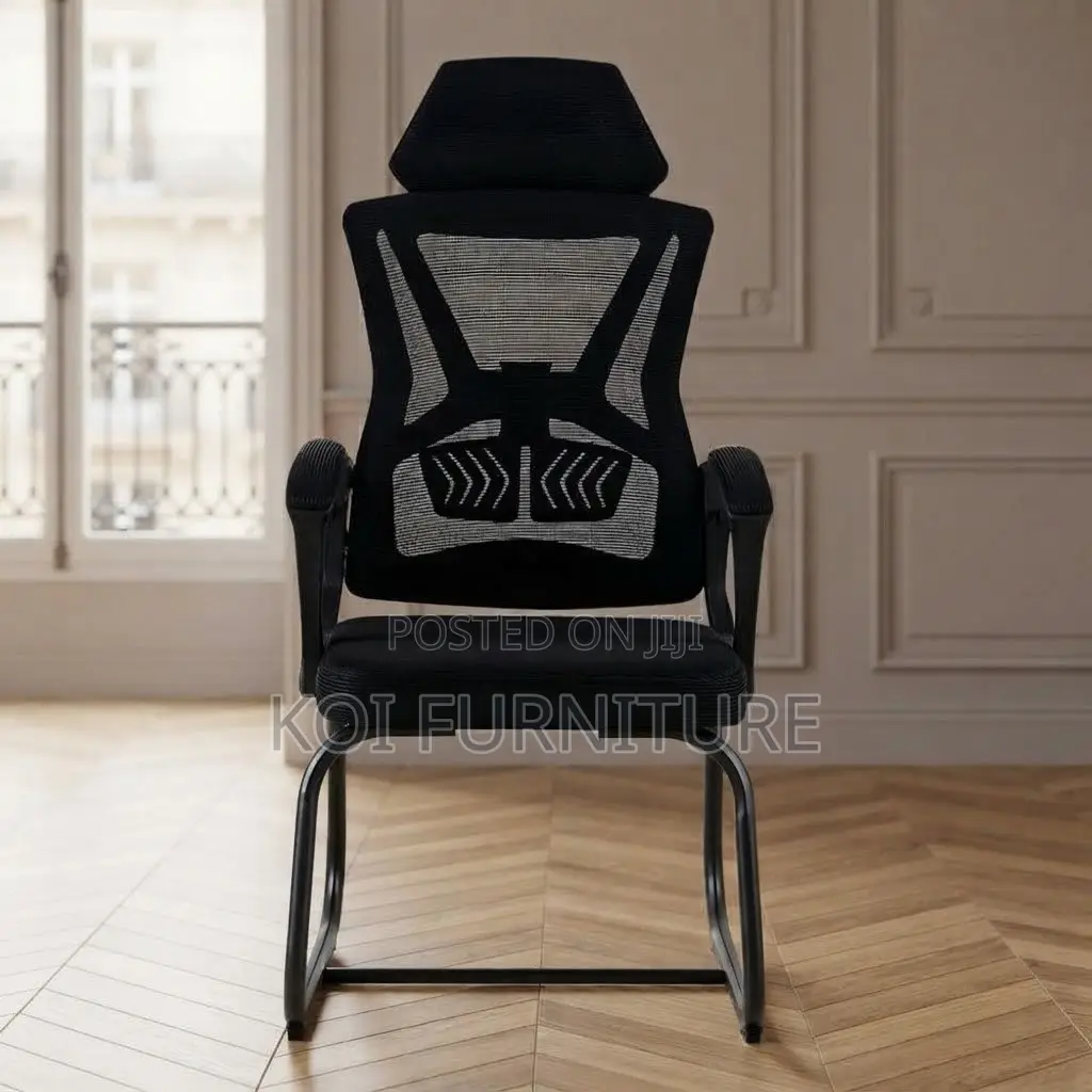 Office Chairs; Ergonomic Office Seat With Mesh Backrest