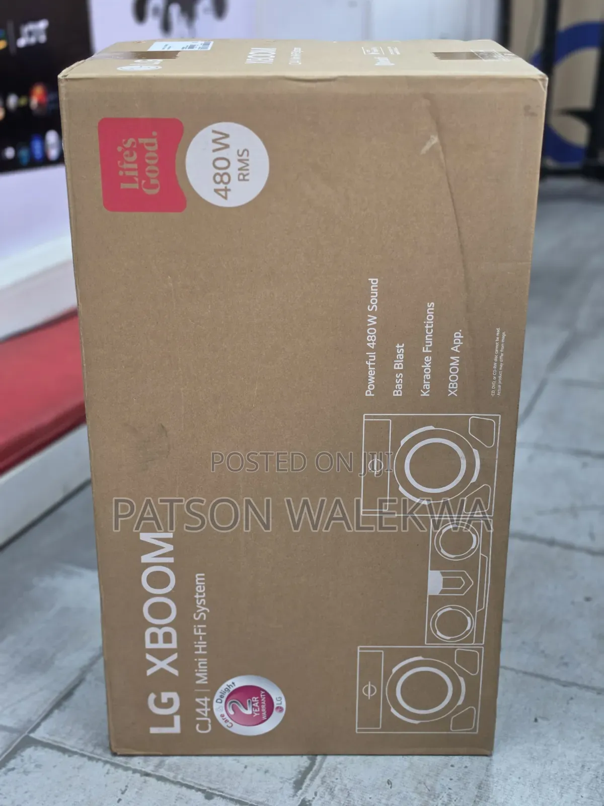 LG Cj44 Xboom 480w Hi-Fi Sound System